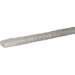 Häusler Abdeckplatte mit Felsstruktur für Mauersystem, 184x13 cm.