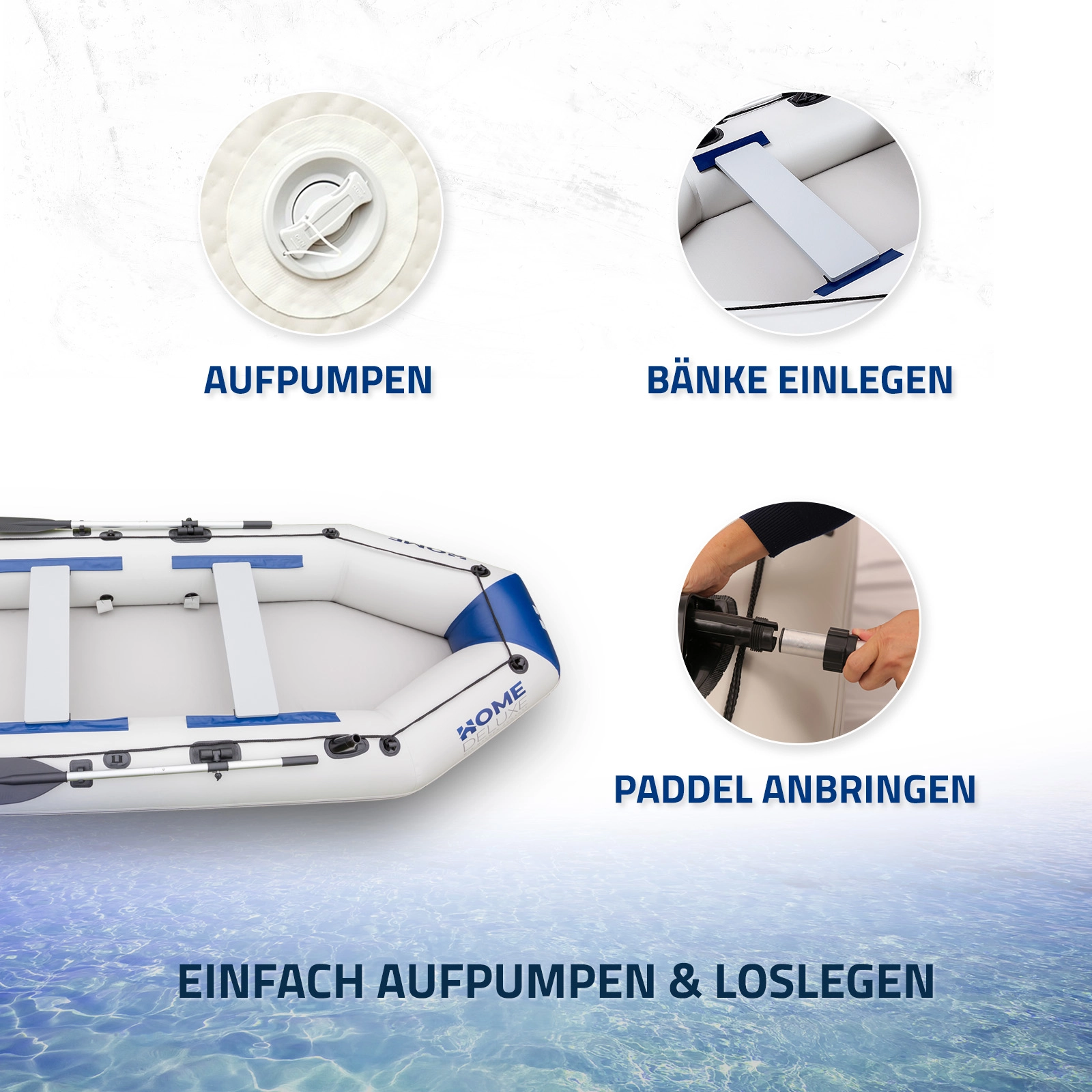 Schlauchboot PIKE Sport S - 230x128 cm mit Motor online kaufen bei Netto