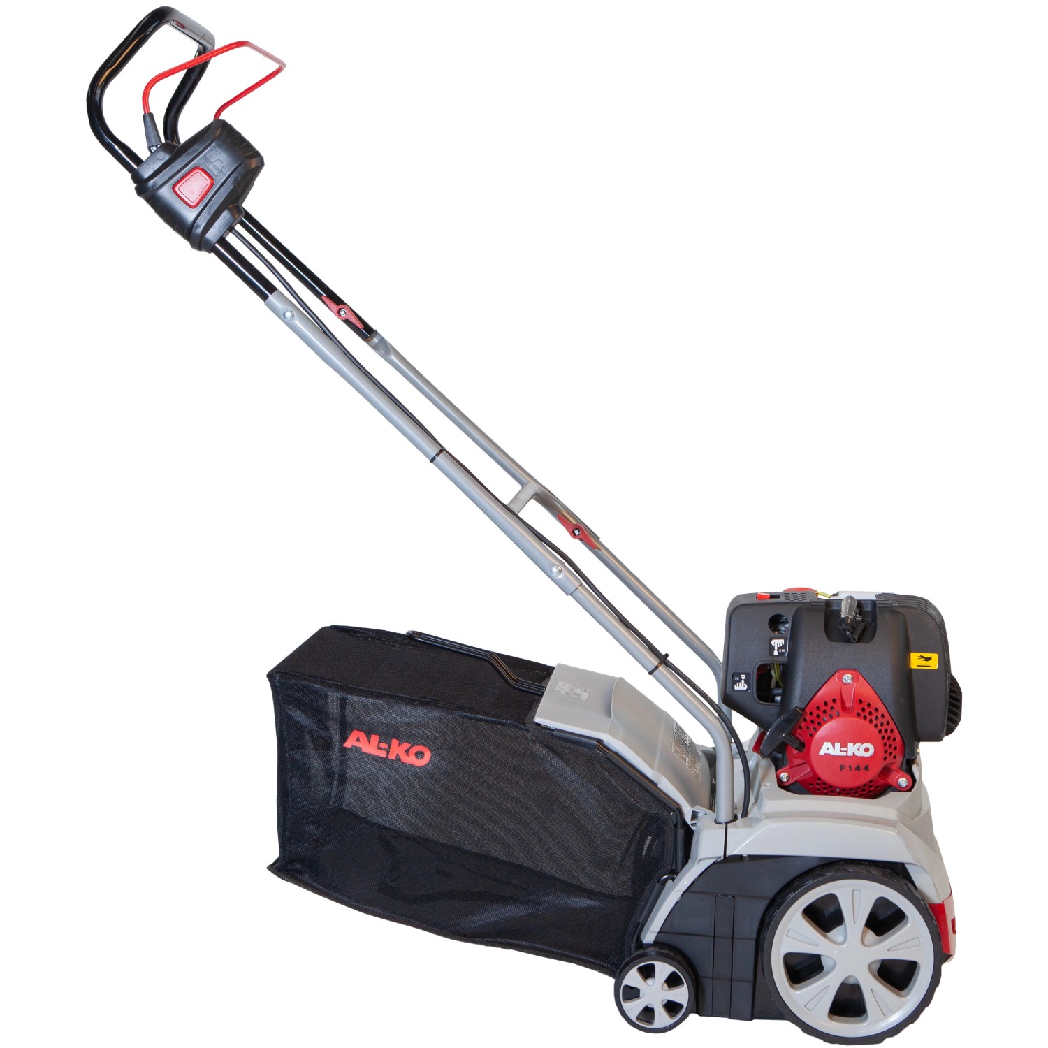 Al-Ko Benzin-Vertikutierer Combi Care 38 P Comfort mit Fangkorb.
