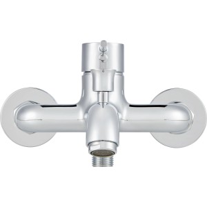 baliv Wannenarmatur WA-2610 Chrom, Einhebelmischer für die Wandmontage.