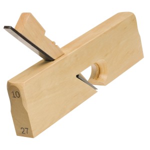 LUX Simshobel 27 mm Classic aus Weißbuche, ideal für feine Hobelarbeiten an schwer zugänglichen Stellen.