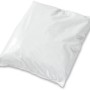 Gefüllter, weißer Sandsack (ca. 40x55cm) zum Hochwasserschutz von Scherf.