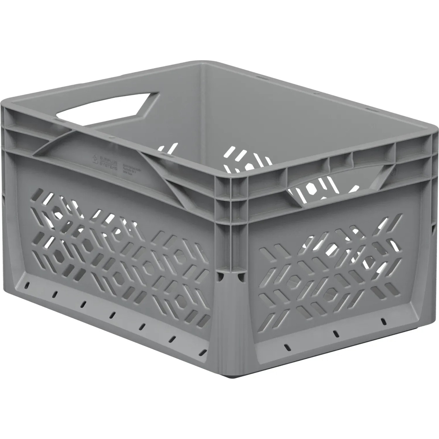 Eurobox-System Box durchbrochen 40 x 30 x 22 cm Grau kaufen bei OBI
