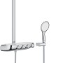 Grohe Rainshower SmartControl 360 Duo Duschsystem mit Kopf- und Handbrause in Chrom.