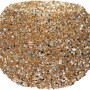 Goldenes Mega Collections Pflanzgefäß Strass, Ø 11 cm, funkelnd und elegant.