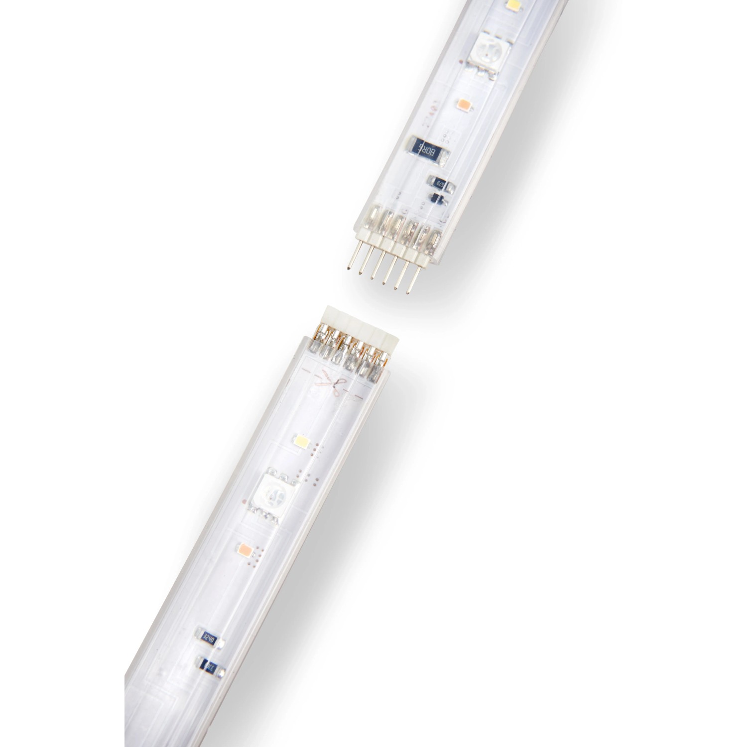Philips Hue Lightstrip Plus, 2m, mit Verbindungsstück, White & Color Ambiance, 1600 Lumen.