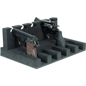 Burg-Wächter Kurzwaffenhalterung KWH 5 für Tresore, Schaumstoff, für 5 Waffen.