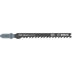 Bosch Stichsägeblatt T 144 DP Precision for Wood, 3er-Pack, für präzise Holzschnitte.