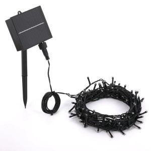 Schönenberger Solar Lichterkette mit 120 LEDs und USB-C Anschluss für den Aussenbereich.