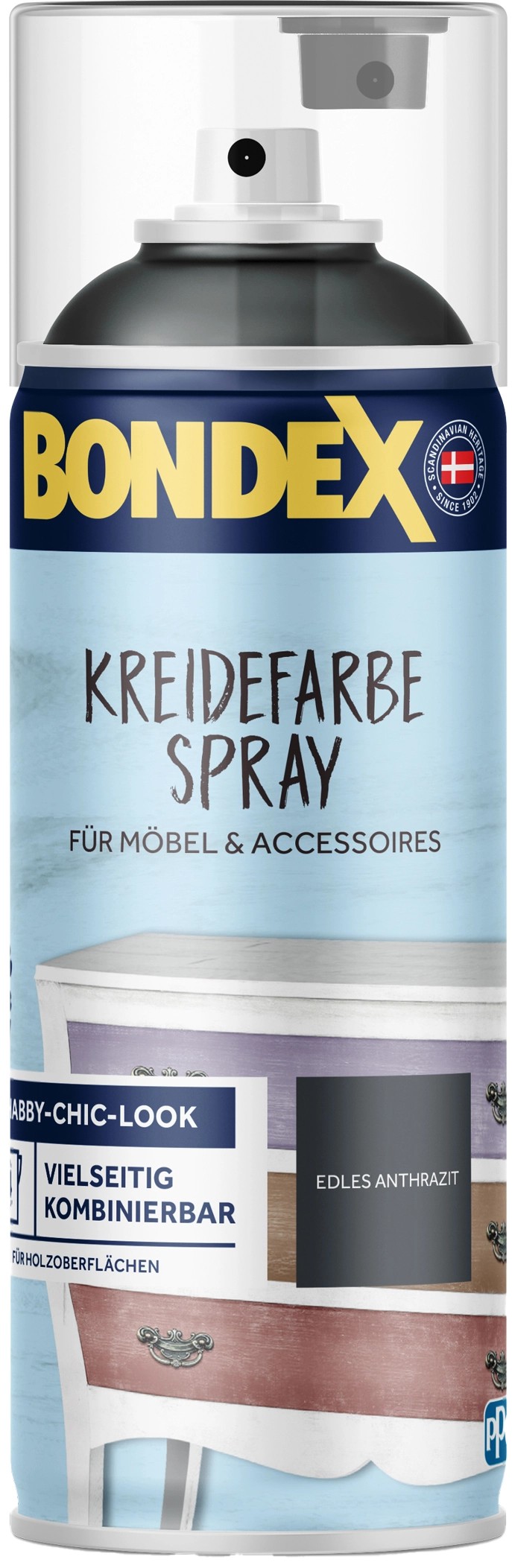Bondex Kreidefarbe Spray Edles Anthrazit 0,4 l kaufen bei OBI