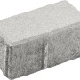 Premac Pflasterstein Klasiko, grau, 20x10x8 cm, ideal für stark frequentierte Flächen.