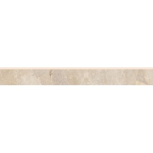 Feinsteinzeug Sockel in Beige, glasiert und matt, 60x6 cm. Passend zur Serie Ground.