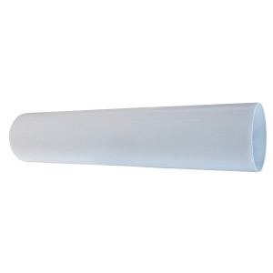 Bertrams Rauchrohr Ø 12 cm Länge 50 cm Weiß emailliert