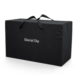 Bestway Eisbad Glacial Dip mit Filterpumpe Aufblasbar 152 cm x 92 cm x 71 cm