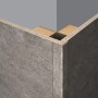 Egger Faltleiste Decowall FL003 Rovigo Beton für Wandverkleidung, Ecklösung.