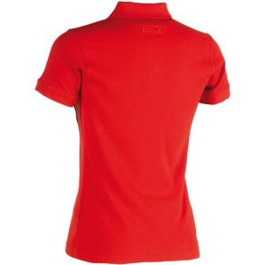 Rotes Herock Damen Polo-Shirt Freya, kurzärmlig, Größe M, Arbeitskleidung.