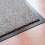Graue Astra Sauberlaufmatte Proper Tex Uni, 90x150 cm, für den Innenbereich.