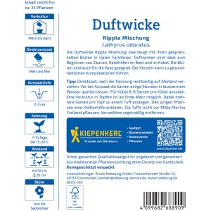 Kiepenkerl Saatgut Duftwicke Ripple Mischung