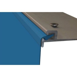 Steinbach Aluminium Einhängeprofil, eloxiert, 200 cm, zur Befestigung von Poolfolie.