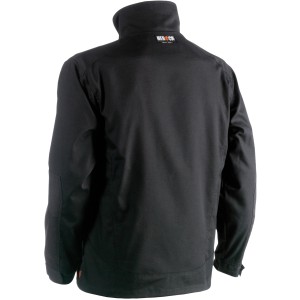Schwarze Herock Perseus Arbeitsjacke in Größe XXXL, Rückansicht.