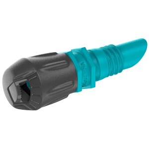 Gardena Sprühdüse 90° für Micro-Drip-Systeme zur Bewässerung von Beetecken und -rändern.