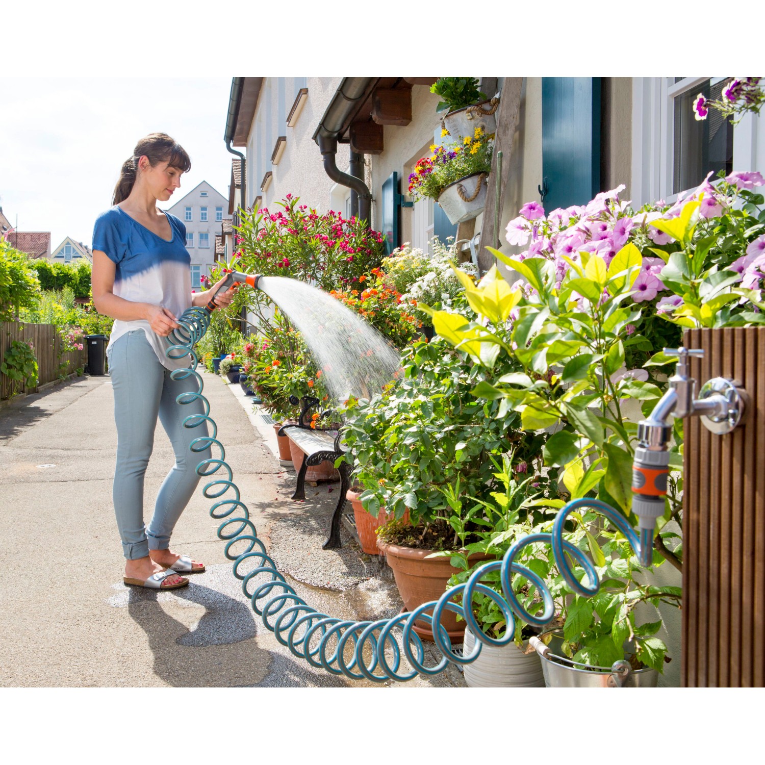 Gardena City Gardening Spiralschlauch 10 m kaufen bei OBI