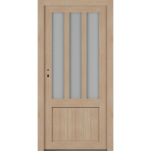 Roro Nebeneingangstür OHE 1001 Fichte 98 cm x 198 cm DIN L