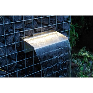 Ubbink LED Leiste 30 cm für Wasserfall, mit 20 LEDs und Trafo. Teichdeko.