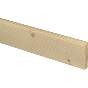 Sockelleiste SF379 Fichte-Kiefer 13 mm x 70 mm x 2400 mm