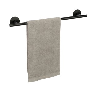 Schöner Wohnen Badetuchstange Uno Meleto Schwarz 60 cm