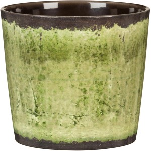 Scheurich Übertopf Blumentopf 870 Ø 15 cm x 14 cm Meadow Glaze