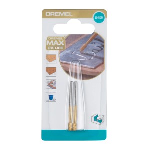 Dremel Graviermesser Max 194DM im Blister, Zubehör für Miniaturwerkzeuge.