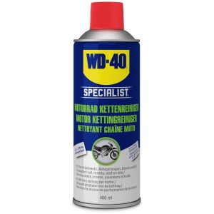 WD-40 Specialist Motorrad Kettenreiniger, 400ml Dose zur Reinigung und Pflege von Motorradketten.