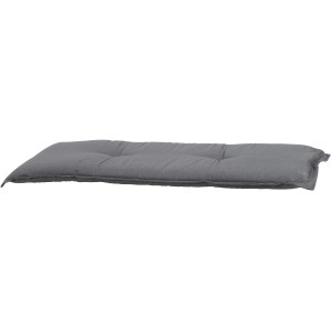 Madison Bankauflage Panama Grey für 3-Sitzer Bänke, ca. 140x48cm, Baumwoll-Polyester-Mix.