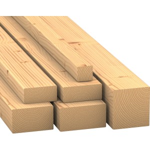 Konstruktionsvollholz NSI Fichte/Tanne 120 mm x 120 mm x 3000 mm