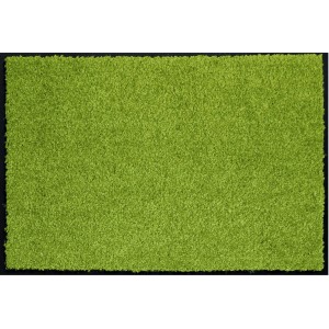 Grüne Astra Sauberlaufmatte Proper Tex Uni, 60x180 cm, strapazierfähig und rutschfest.