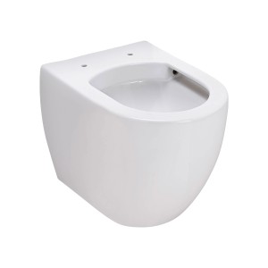 Schöner Wohnen Hänge-WC Antus, spülrandlos, in Weiß. Wand-WC aus Keramik mit Tiefspüler.