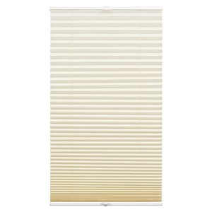 Beiges Gardinia Plissee Concept Tageslicht, 75x130 cm, für Rollos & Raffrollos.