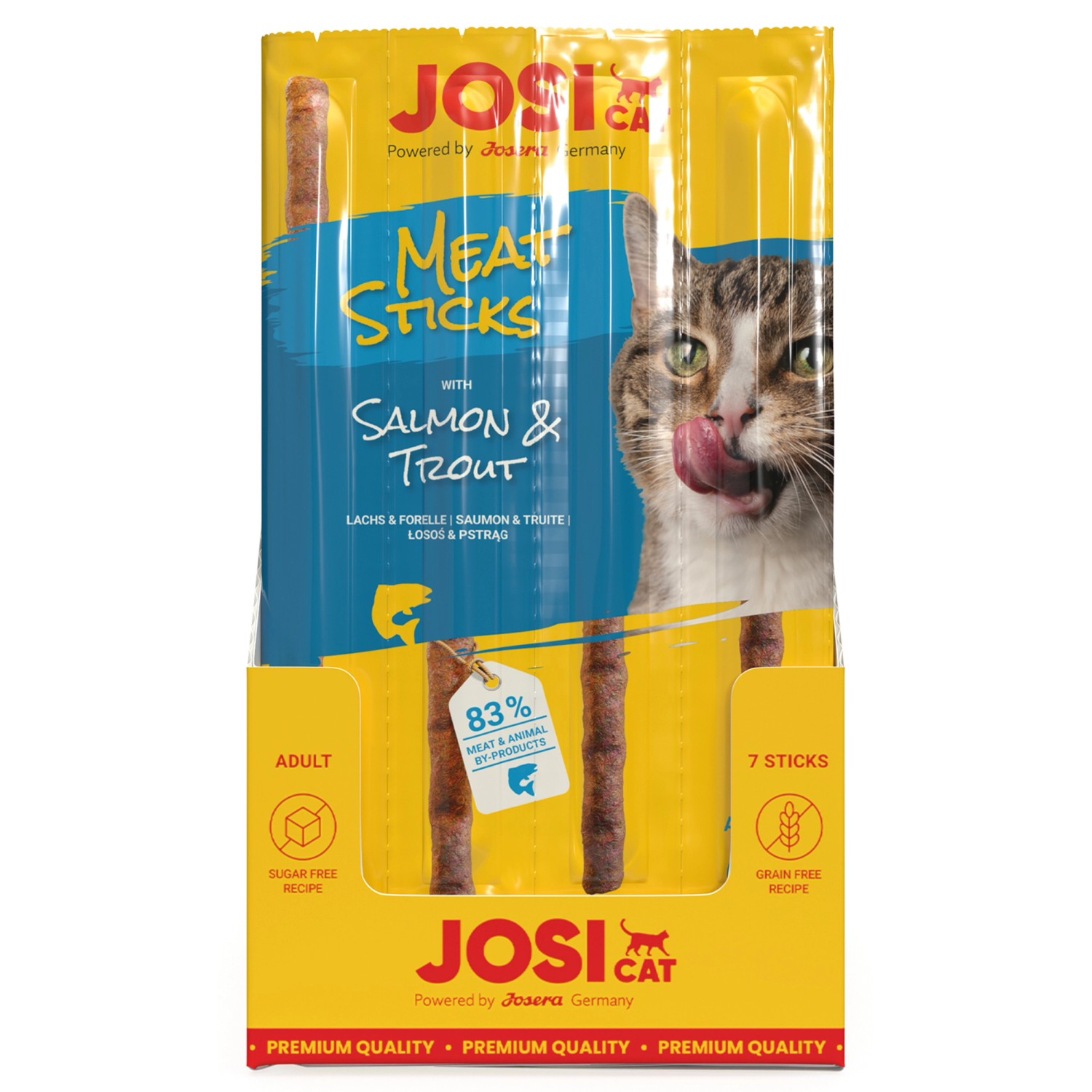 JosiCat Katzensnacks Lachs und Forelle 35 g kaufen bei OBI
