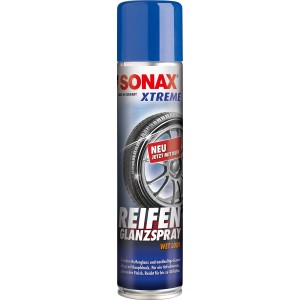 Sonax Xtreme Reifenspray 400ml für glänzende Reifen und Gummipflege in der Autopflege.