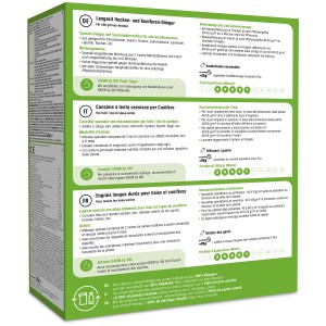 GROW by OBI Langzeit Hecken- und Koniferen-Dünger, 1,2kg Packung. Spezialdünger für grüne Hecken und Koniferen.