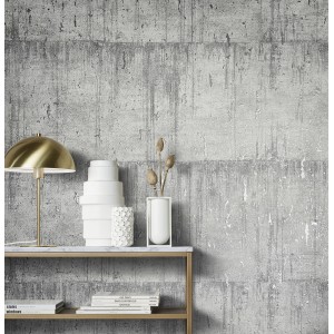 Marburg Vliestapete Natural Opulence Struktur Betonoptik Grau FSC®