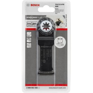 Bosch Tauchsägeblatt PAIZ 32 APB für Multifunktionswerkzeuge, geeignet für Holz und Metall.