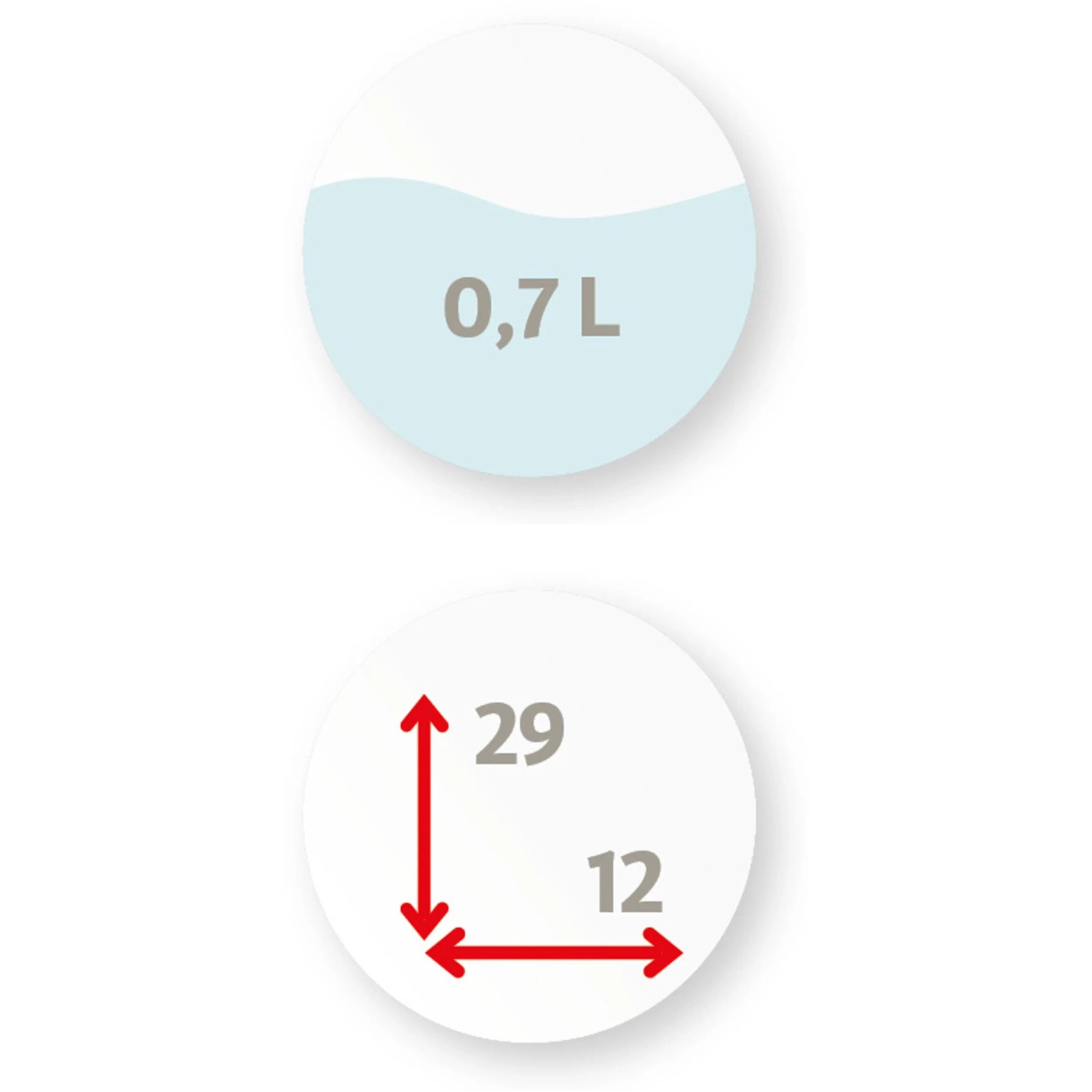 Scheurich Sprayer Smilla Jade Matt: Füllmenge 0,7 l, Maße 29 x 12 cm.