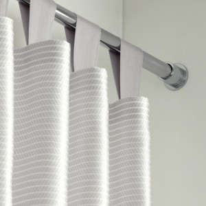 Gardinia Wandlager Chicago, Edelstahloptik, für 20 mm Stangen. Zubehör für Stilgarnituren.