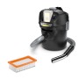 Kärcher Aschesauger AD 2 Battery mit Filter und Schlauch. Akku-Nass- & Trockensauger ohne Akku.