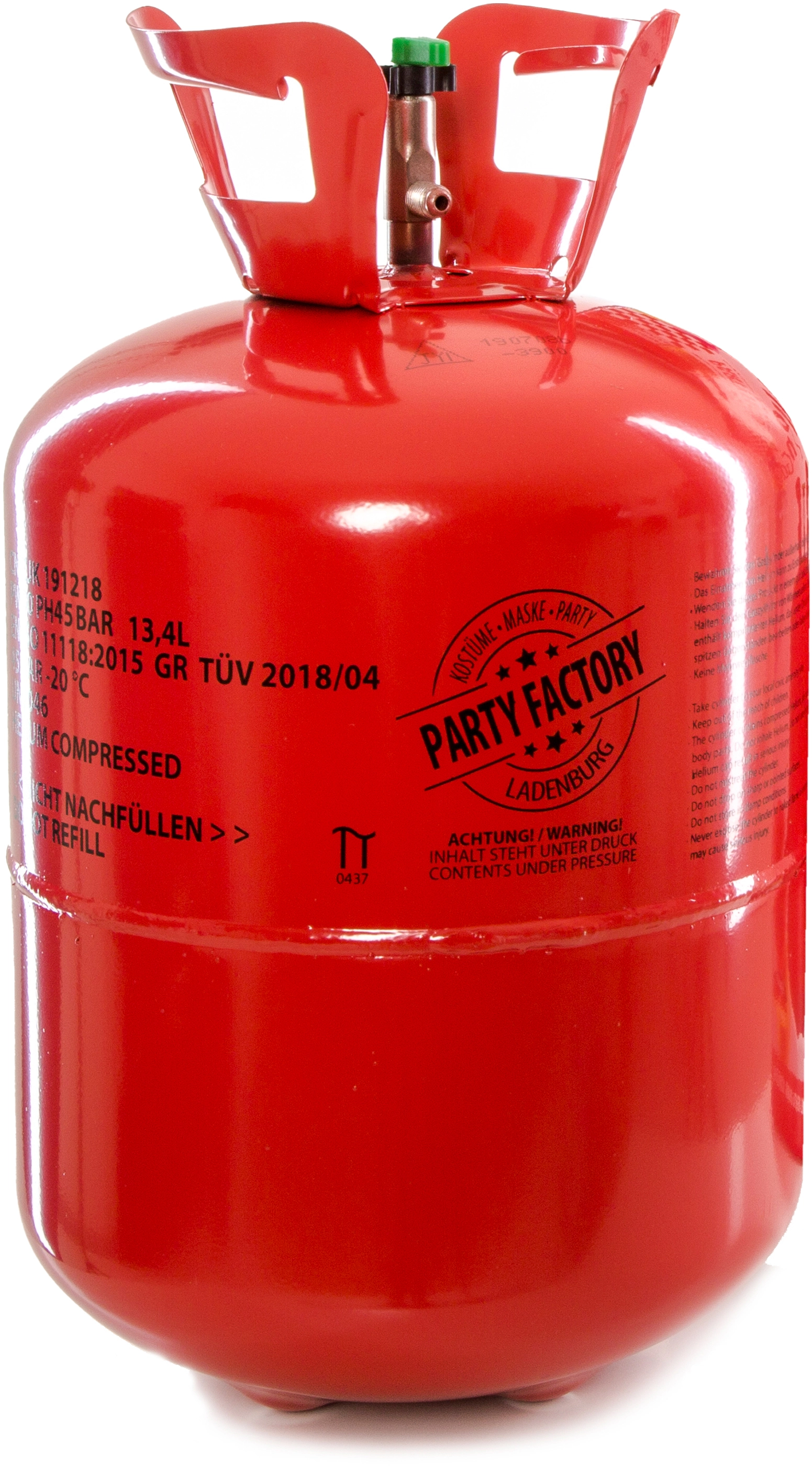 Party Factory Ballongas Flasche Helium Einweg kaufen bei OBI