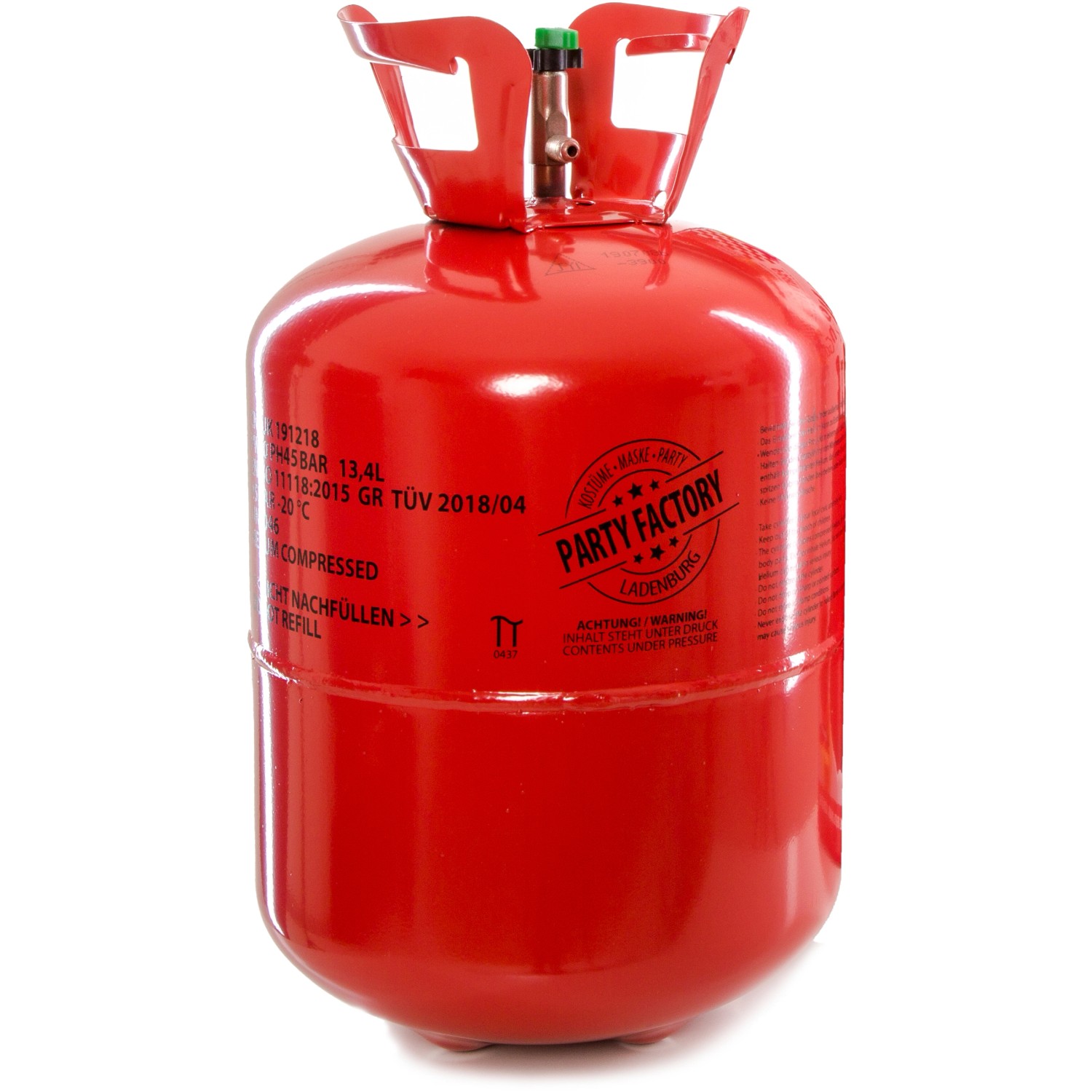 Party Factory Ballongas Flasche Helium Einweg kaufen bei OBI