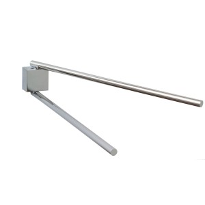 Tesa Handtuchhalter Ekkro zweiarmig Hochglanzverchromt