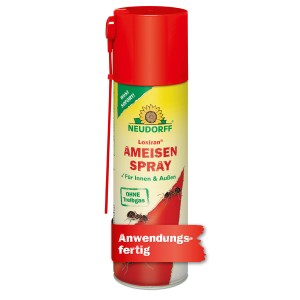 Neudorff Loxiran Ameisen-Spray, 400ml Dose mit roter Kappe, zur Bekämpfung von Ameisen.